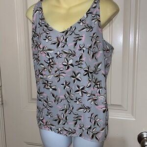 4/$10 item🤑 Banana Republic Grey and Pink Tank Size PL